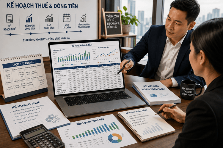 Minh họa quản trị thuế 8 từ chương trình gốc
