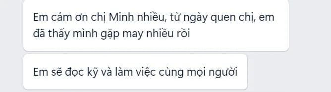 Phản hồi học viên