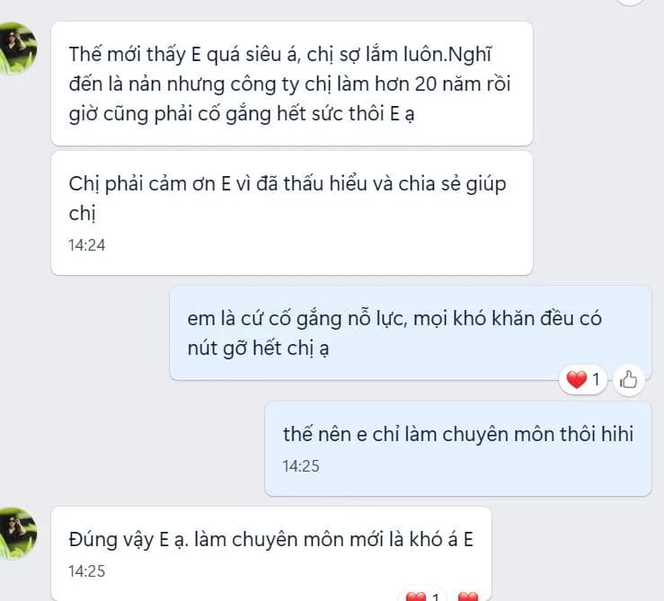 Phản hồi học viên