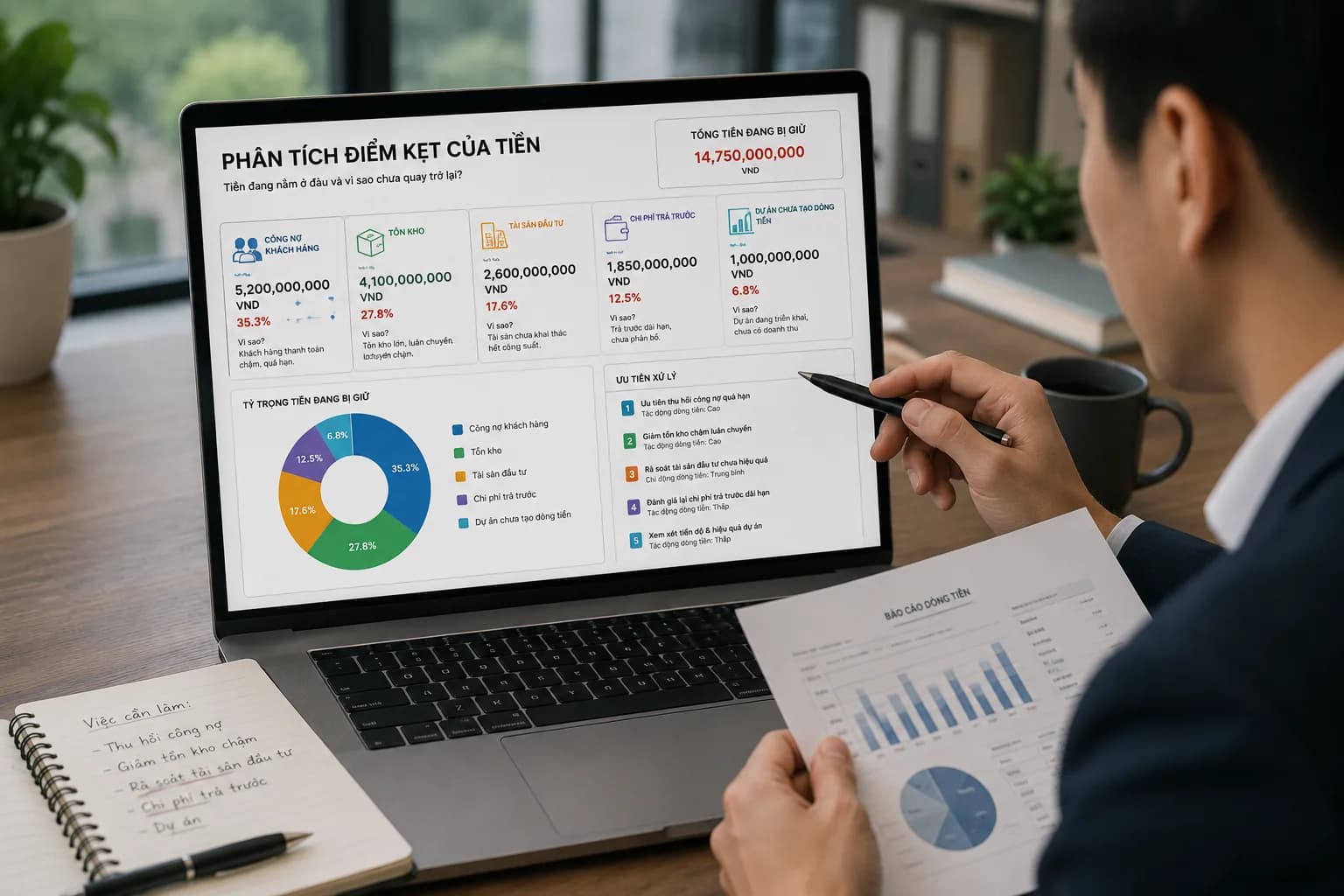 Minh họa chặng 2 từ chương trình Tài chính CEO gốc