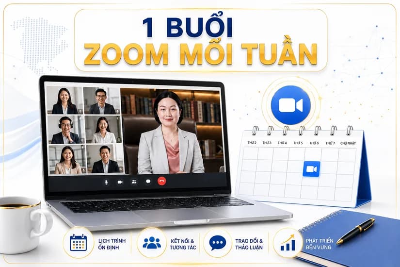 Hình thức Zoom đồng hành trong chương trình gốc