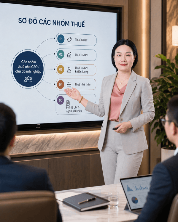 Minh họa quản trị thuế 1 từ chương trình gốc