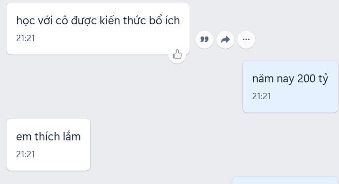 Phản hồi học viên về khóa học Thuế CEO